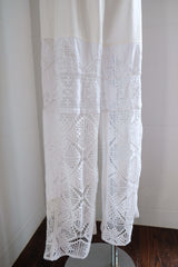 crochet lace pants C