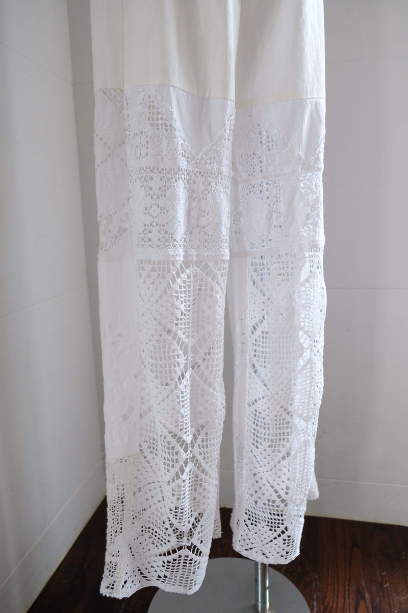 crochet lace pants C