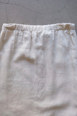 linen long skirt