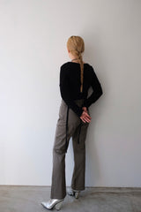 houndstooth pattern pants
