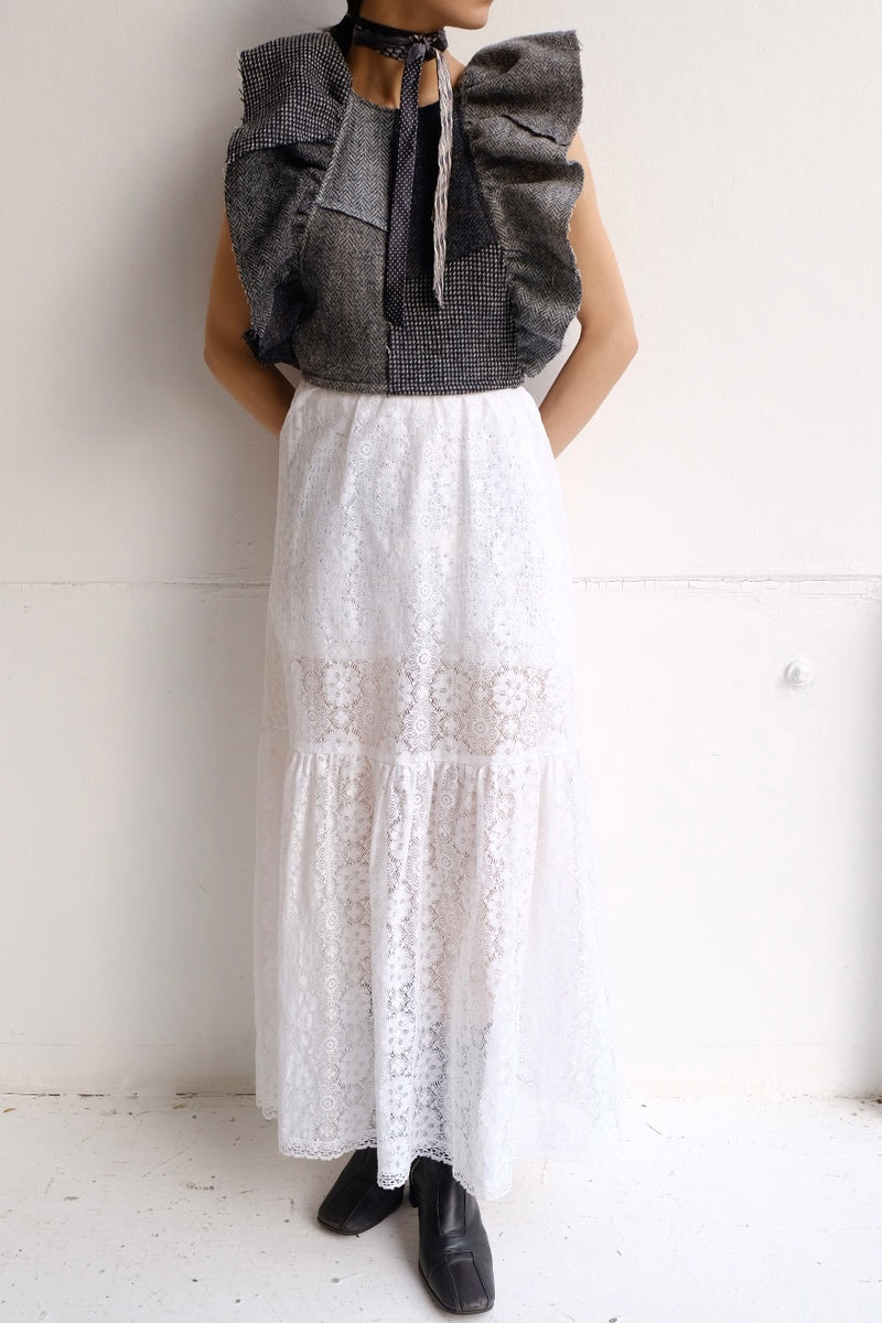 lace long skirt