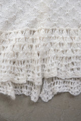mohair knit cardigan