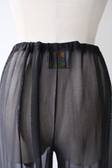 sheer long pants