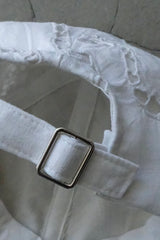 cutwork lace cap