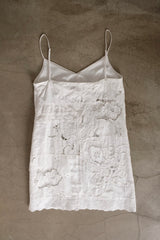 cutwork lace camisole dress