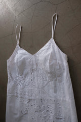 cutwork lace camisole dress