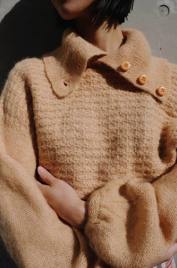 mohair knit turtleneck