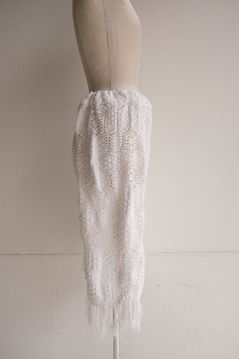 crochet lace half pants