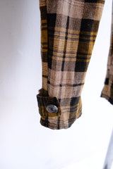 high waist check pants