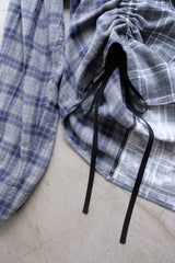 check shirring shirt