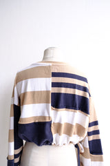 cropped jersey top