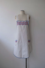 euro cotton apron dress