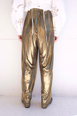 gold easy pants