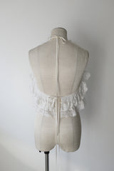 silk organdy lace camisole