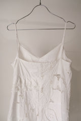 cutwork lace camisole dress