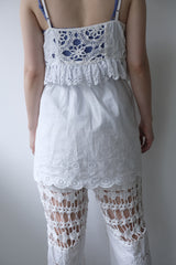 cotton mini  skirt