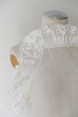 silk organdy lace camisole