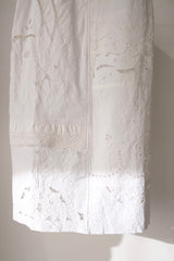 cutwork lace camisole dress