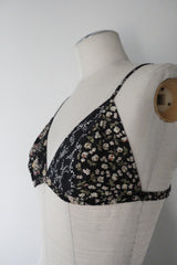 flower rayon bra top