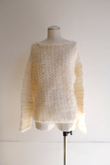 mohair knit top