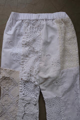 crochet lace flare pants