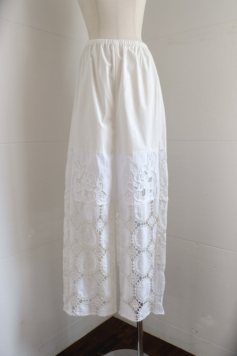 crochet lace pants F