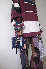 flower rayon  mini bag