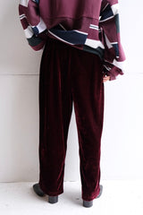 velour pants