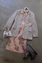 linen tailored jacket