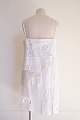 cutwork lace camisole dress