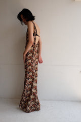 flower print  jumpsuit