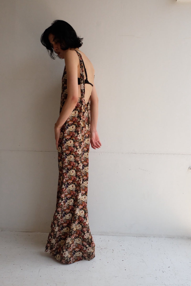 flower print  jumpsuit