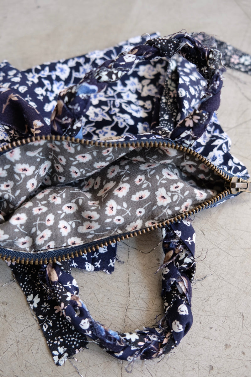 flower rayon  mini bag