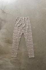 floral cotton pants