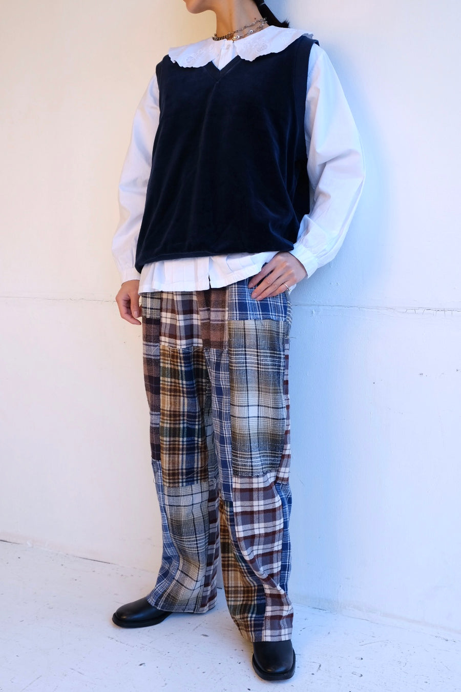 check easy pants – MALION vintage