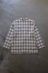 plaid tailored jacket