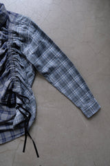 check shirring shirt