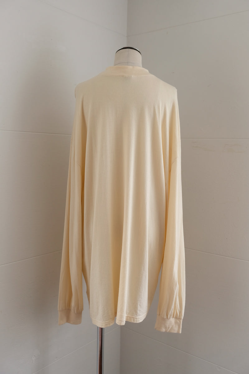 high neck long sleeve T