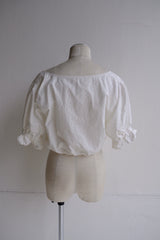 cotton short blouse