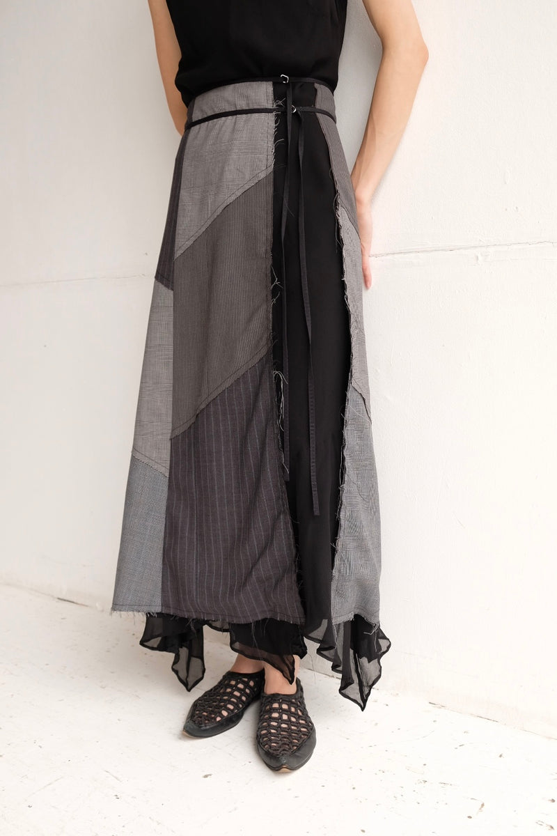 summer suit wrap skirt