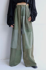 tuck wide pants