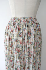 floral chiffon pants