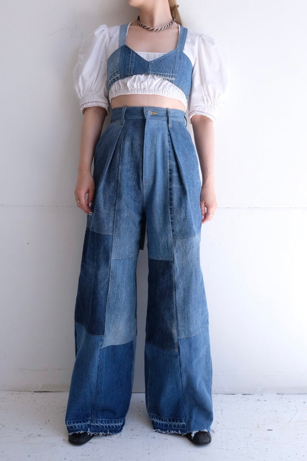 tuck wide pants