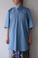 half sleeve epaulet shirt