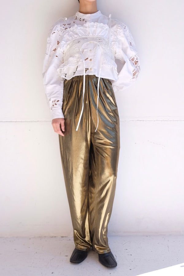 gold easy pants