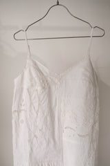 cutwork lace camisole dress