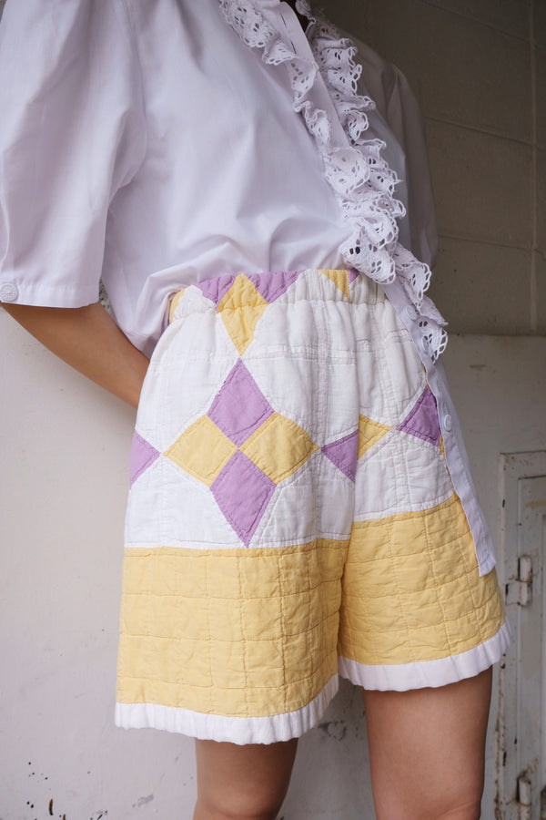 quilt shorts