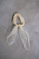 vintage sheer scarf