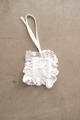 cutwork lace belt & pouch