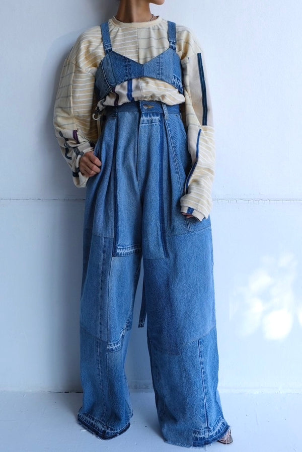 tuck wide pants